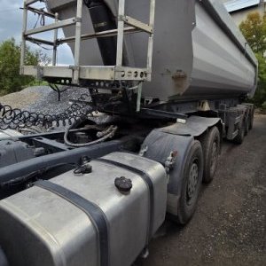 foto 42t/29m3 dumper návěs vana sklápěč MEILLER KISA3 hardox plachta