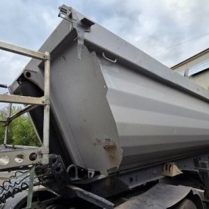 foto 42t/29m3 dumper návěs vana sklápěč MEILLER KISA3 hardox plachta