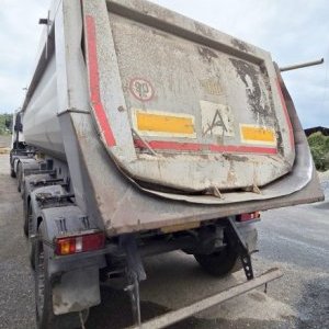 foto 42t/29m3 dumper návěs vana sklápěč MEILLER KISA3 hardox plachta