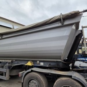 foto 42t/29m3 dumper návěs vana sklápěč MEILLER KISA3 hardox plachta